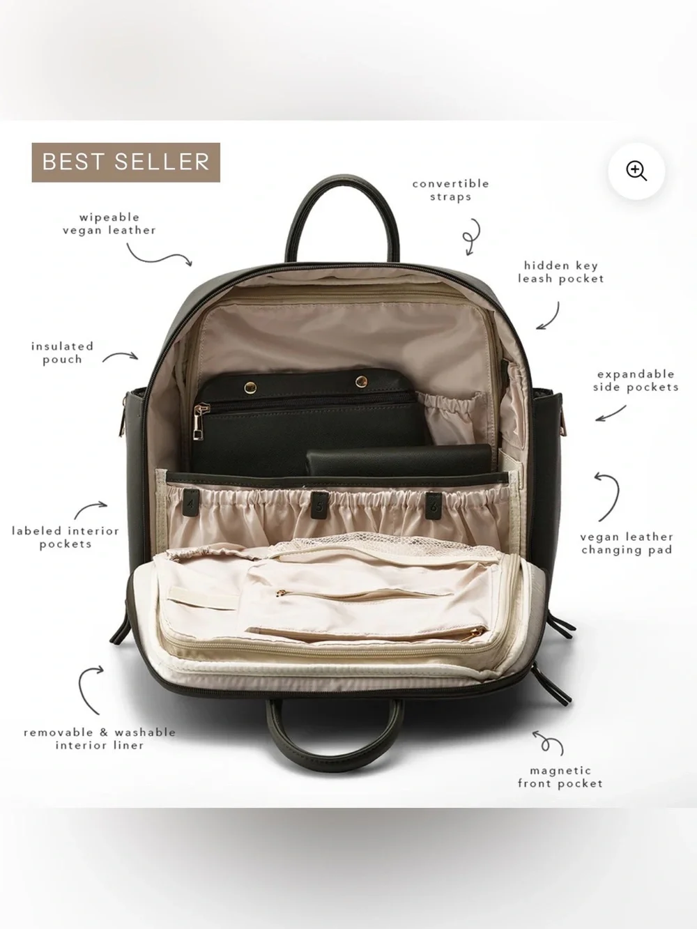 THE AYLA DIAPER BAG